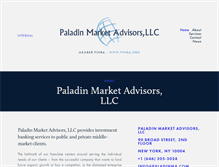 Tablet Screenshot of paladinma.com